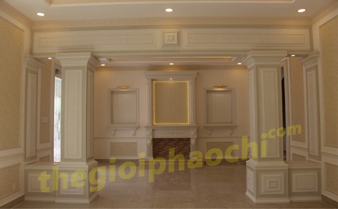 Thi Công Phào Chỉ Nhựa Biệt Thự Hải Vương Quận 2